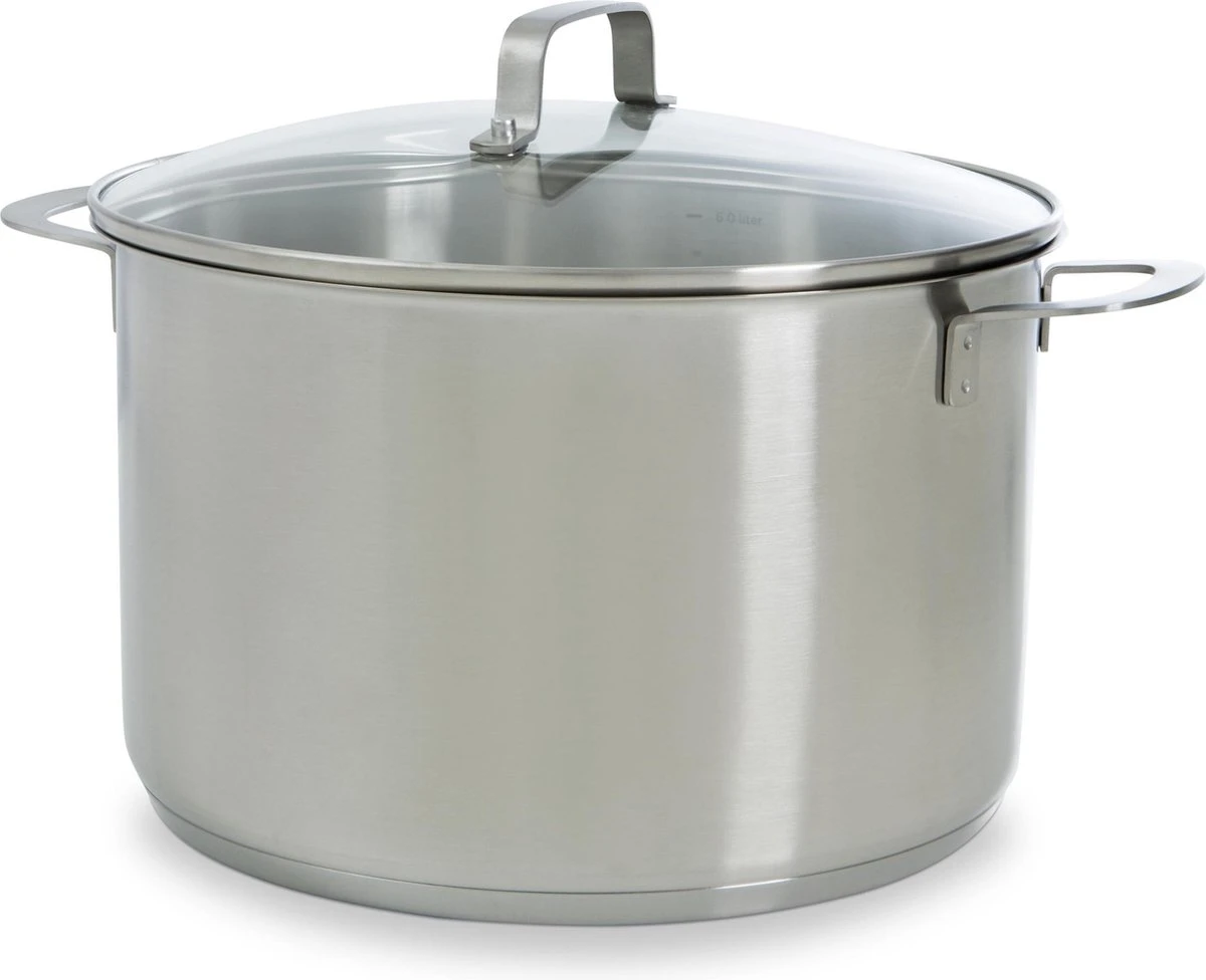 BK Bistro Soeppan Ø 24 Cm - RVS - Glazen Deksel - Inductie 3 BK Bistro Soeppan Ø 24 Cm - RVS - Glazen Deksel - Inductie