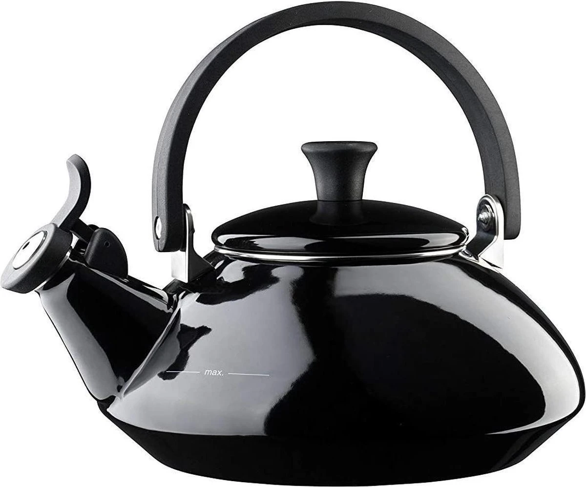 Le Creuset Fluitketels Zen Fluitketel Zwart, 1,5 Ltr 4 Le Creuset Fluitketels Zen Fluitketel Zwart, 1,5 Ltr - Afbeelding 2