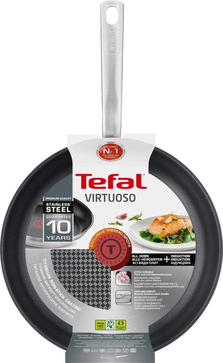 Tefal Virtuoso Koekenpan - Ø 24 Cm 9 Tefal Virtuoso Koekenpan - Ø 24 Cm - Afbeelding 7