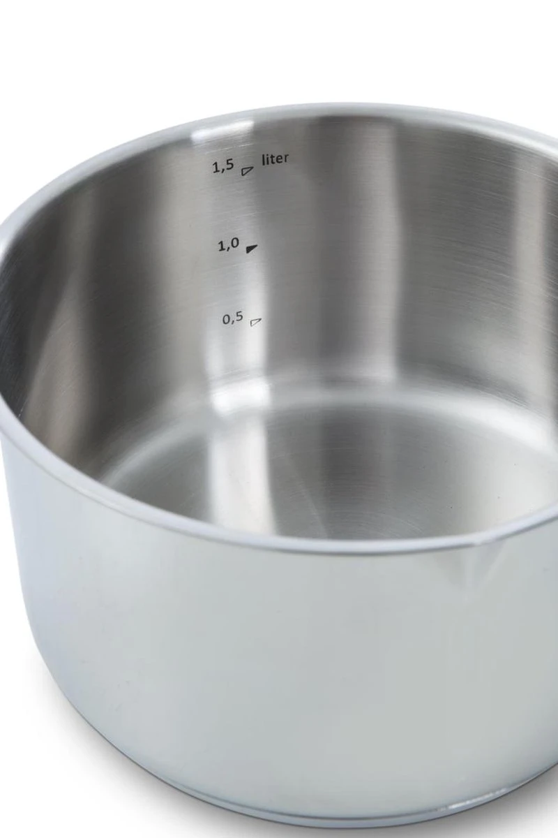 BK Essentials Pannenset - 4-delig - RVS – Geschikt Voor Alle Warmtebronnen 8 BK Essentials Pannenset - 4-delig - RVS – Geschikt Voor Alle Warmtebronnen - Afbeelding 6