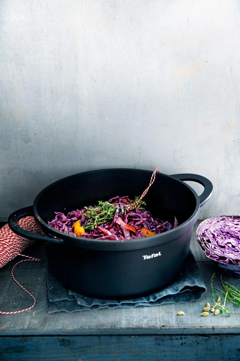 Tefal Trattoria Braadpan - Ø28 Cm - Inclusief Deksel 5 Tefal Trattoria Braadpan - Ø28 Cm - Inclusief Deksel - Afbeelding 3