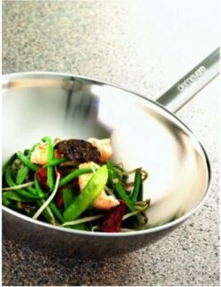 Demeyere Wok - Ø 30 Cm - Vlakke Bodem 16 Demeyere Wok - Ø 30 Cm - Vlakke Bodem -Keuken Serie Winkel 925x1200