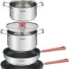 TEFAL G720S604 6-delige Stapelbare Pannenset OPTI'SPACE - RVS - Alle Kookplaten Inclusief Inductie 1 TEFAL G720S604 6-delige Stapelbare Pannenset OPTI'SPACE - RVS - Alle Kookplaten Inclusief Inductie -Keuken Serie Winkel 960x1200 2